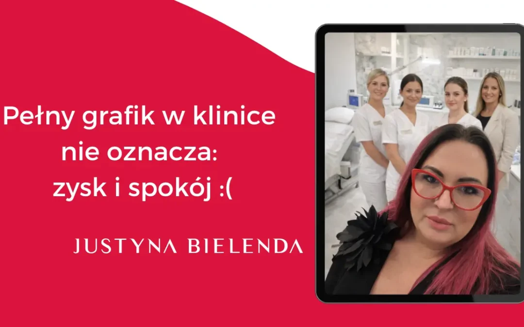 Pełny grafik to mit? Dlaczego Twoja klinika beauty nie zarabia